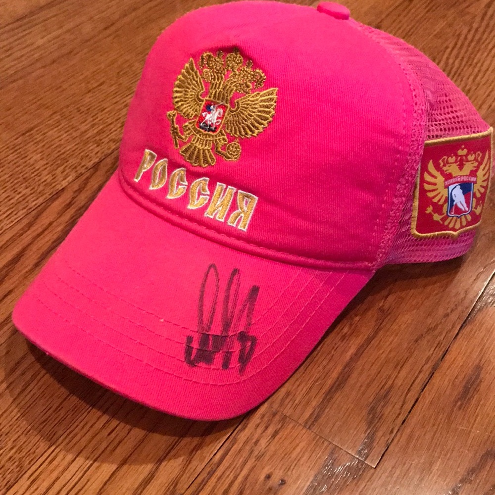 Alex Ovechkin signed hat